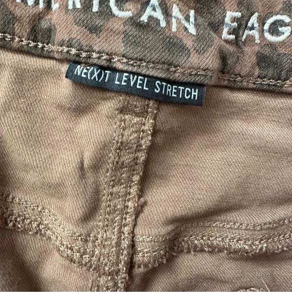 American Eagle Next Level Stretch Curvy Super High-Rise Jeggings Size 22 GUC - Picture 5 of 9